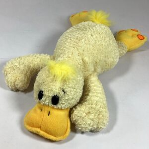 Chrisha Playful Platypus Duck Plush 17" Soft Stuffed Vtg Floppy Yellow 2002